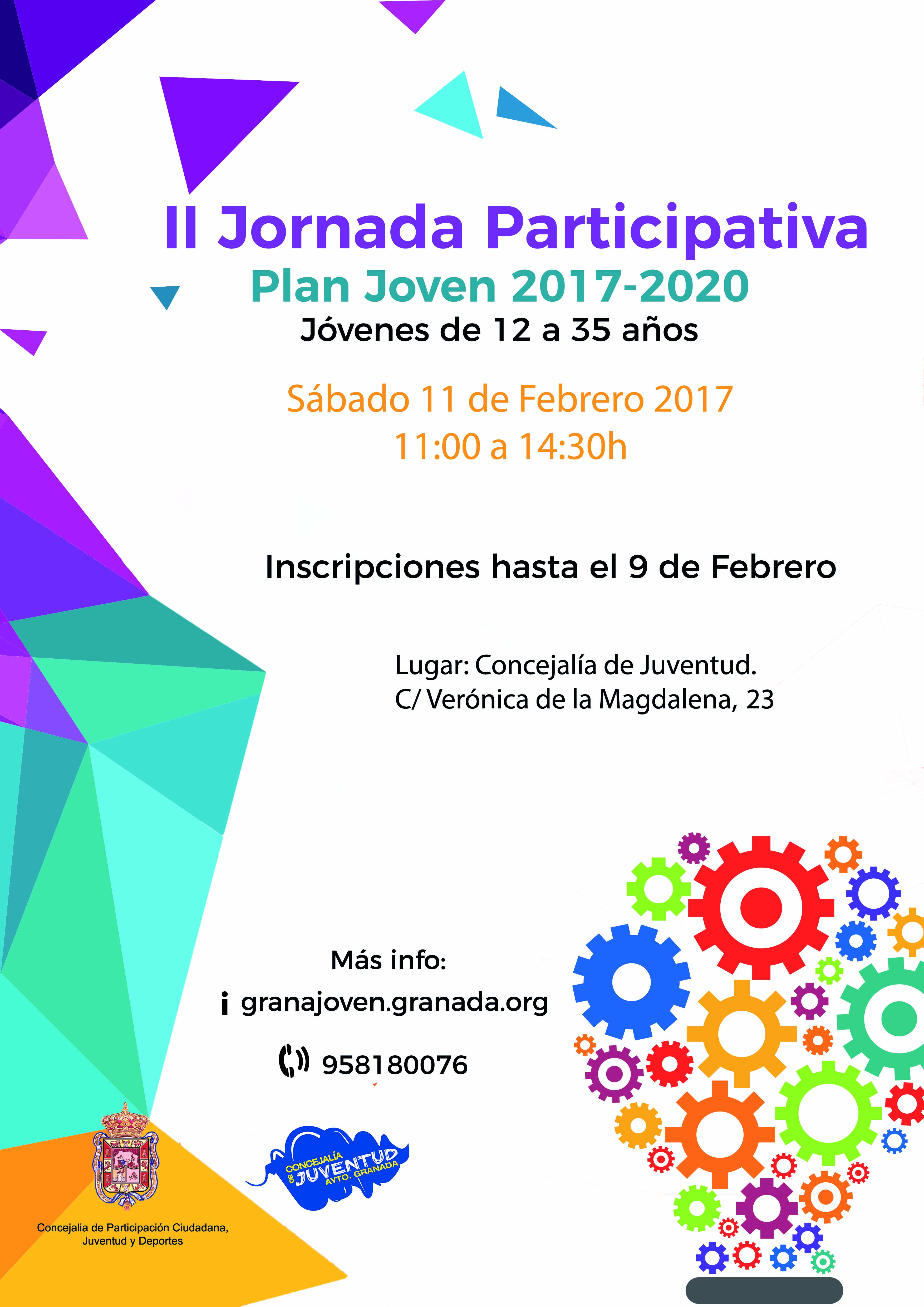 II JORNADA PARTICIPATIVA PLAN JOVEN 2017-2020